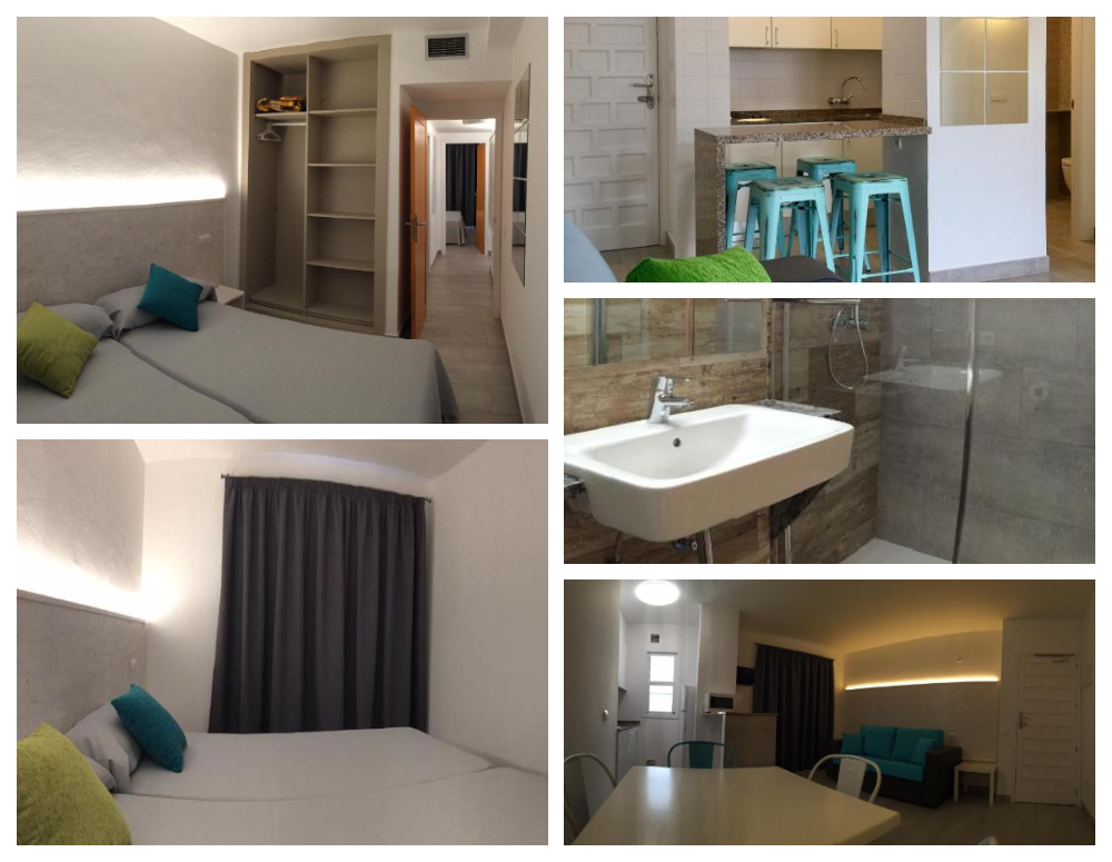 [2 BEDROOMS APARTMENT (5 ADULTS)] Modern design holiday apartment with large pool