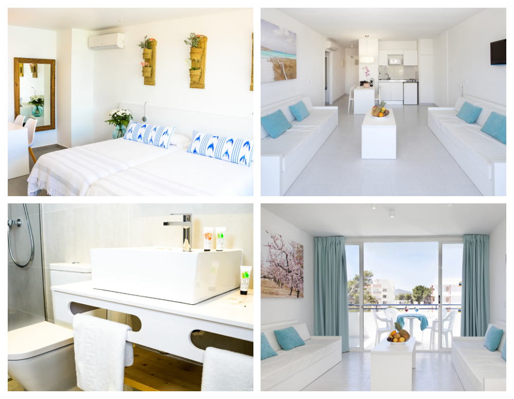 [STUDIO (3 ADULTS)] Modern bright holiday studio apartments with pool and roof top bar