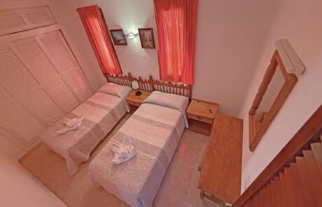 APRYPRTX 24 Twin Bedroom Overhead - LeibTour: TOP aparthotels in Ibiza