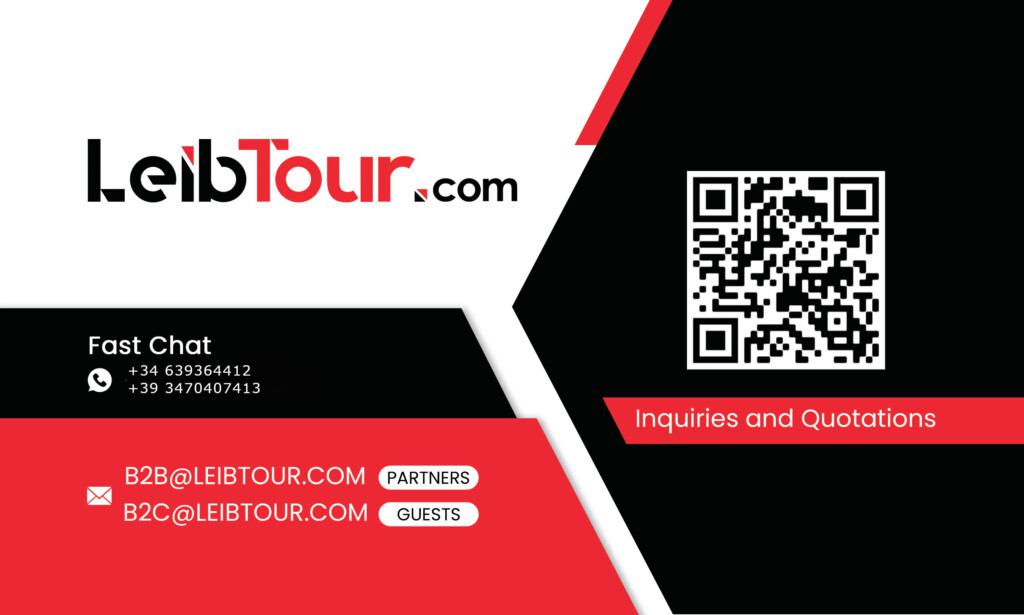 contact us business card leibtour rear