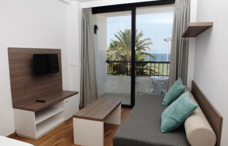 Charming quiet family apartment MARSABAH Living room2 - LeibTour: TOP aparthotels in Ibiza