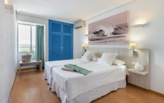Cheap apartment with pool up to 3 guests PLAYATIV Bedroom2 - LeibTour: TOP aparthotels in Ibiza