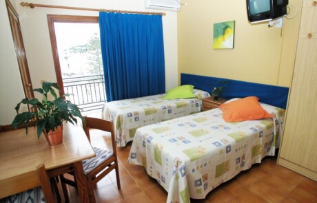 Compact homely apartments and studios EBAPPSE Living room2 1 - LeibTour: TOP aparthotels in Ibiza