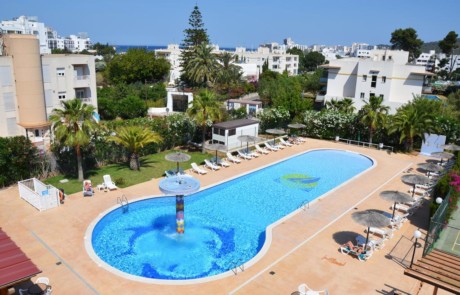 Cozy Apartment with large pool city heart SAN ANTONIO SIRAPSAN Pool - LeibTour: TOP aparthotels in Ibiza