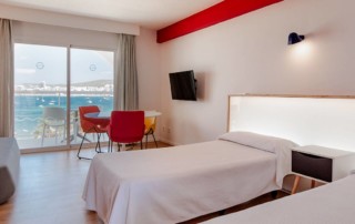 Cozy Nice Apartment with Pool SAN ANTONIO LAKAPT Bedroom New - LeibTour: TOP aparthotels in Ibiza