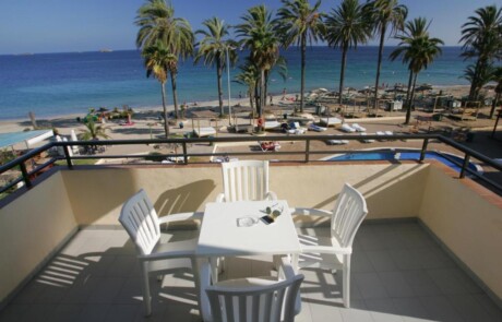 Crazy Party apartment Playa den Bossa IBJTAPT Terrace 1 - LeibTour: TOP aparthotels in Ibiza