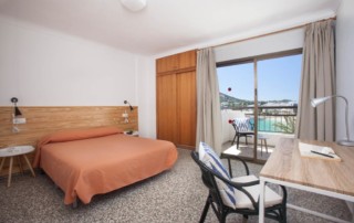 Elegant large and bright Apartment by the sea APBAHSE Bedroom - LeibTour: TOP aparthotels in Ibiza
