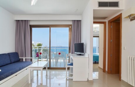 Elegant large apartment with pool NERAPSA Living room - LeibTour: TOP aparthotels in Ibiza