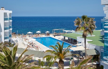 Elegant large apartment with pool NERAPSA Swimming pool and sea view 1 - LeibTour: TOP aparthotels in Ibiza