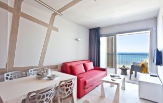 Ibiza Modern Party Apartment with pool IBIZA RYDOWNIB Living Room 2 2 - LeibTour: TOP aparthotels in Ibiza