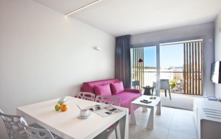 Ibiza Modern Party Apartment with pool IBIZA RYDOWNIB Living room - LeibTour: TOP aparthotels in Ibiza