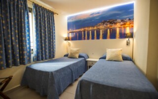 Large comfortable apartment with pool and private parking SEUCALU Bedroom3 - LeibTour: TOP aparthotels in Ibiza