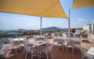 Large comfortable apartment with pool and private parking SEUCALU Solarium2 - LeibTour: TOP aparthotels in Ibiza