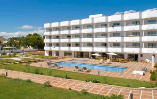 Luxury Playa den Bossa Ibiza Modern Studio Apartment IBAPPRE View2 - LeibTour: TOP aparthotels in Ibiza