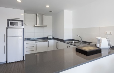 Luxury Pool SPA Gym Apartments AXBEASA Kitchen 3 5 - LeibTour: TOP aparthotels in Ibiza