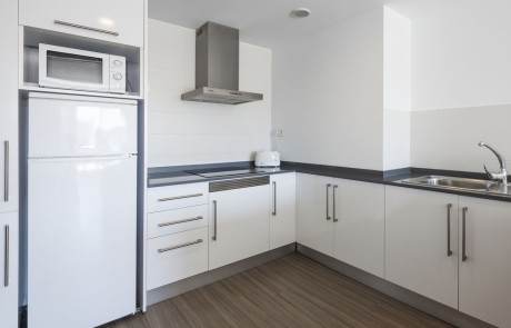 Luxury Pool SPA Gym Apartments AXBEASA Kitchen 6 5 - LeibTour: TOP aparthotels in Ibiza