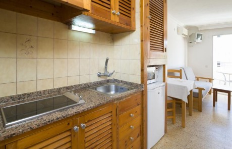 Nice Cozy Apartment with Pool PLAYA DEN BOSSA VICEGRELI Kitchen 3 1 - LeibTour: TOP aparthotels in Ibiza
