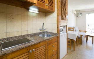 Nice Cozy Apartment with Pool PLAYA DEN BOSSA VICEGRELI Kitchen 3 - LeibTour: TOP aparthotels in Ibiza