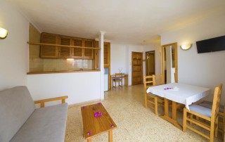 Nice Cozy Apartment with Pool PLAYA DEN BOSSA VICEGRELI Living 2 - LeibTour: TOP aparthotels in Ibiza
