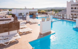 Sea View Cozy Apartments with Pool SAN ANTONIO CEPASAN Pool 2 - LeibTour: TOP aparthotels in Ibiza