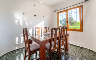 VIL CSJSA 21 Formal Dining Room - LeibTour: TOP aparthotels in Ibiza