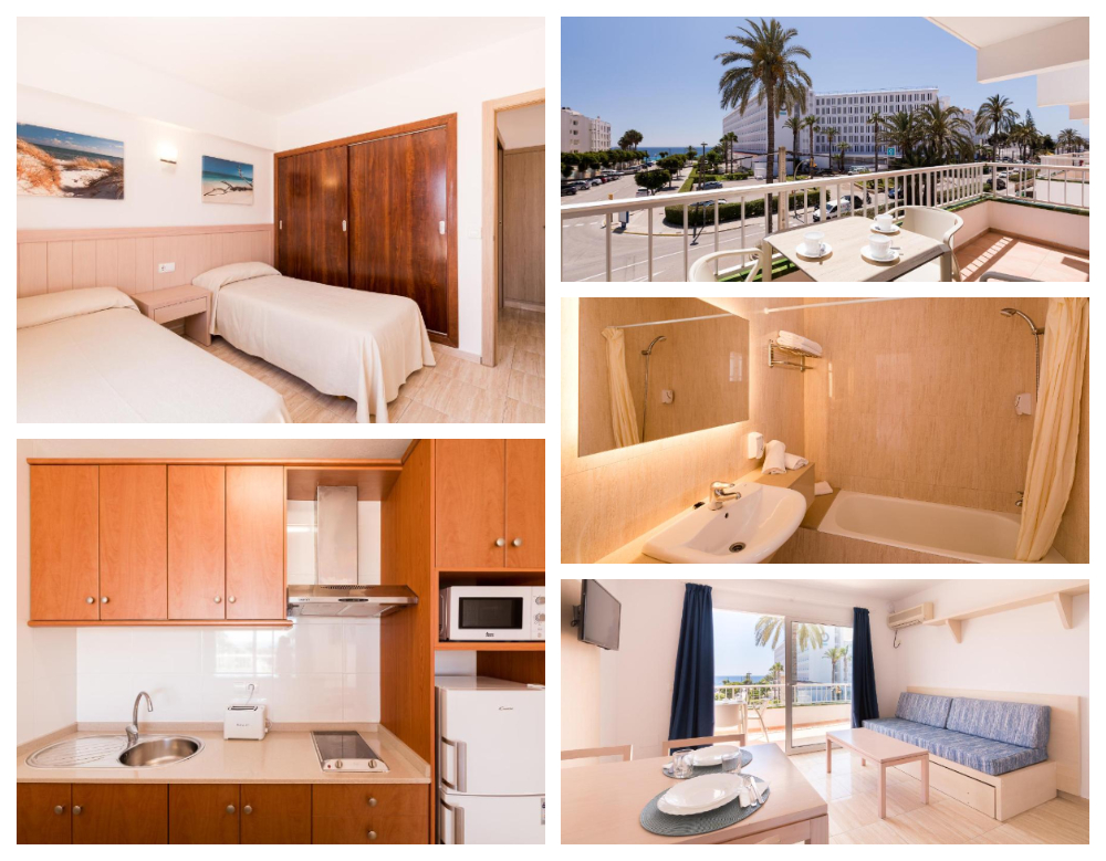 VSTMAP-1B Portfolio: Cozy bright sea view holiday apartments, PLAYA DEN BOSSA - Property Code: VSTMAP