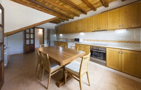 villa for 8 people kitchen VIL CNCMA villavicen20 - LeibTour: TOP aparthotels in Ibiza